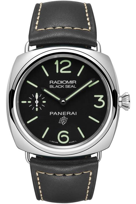 panerai black seal luminor|panerai radiomir black seal.